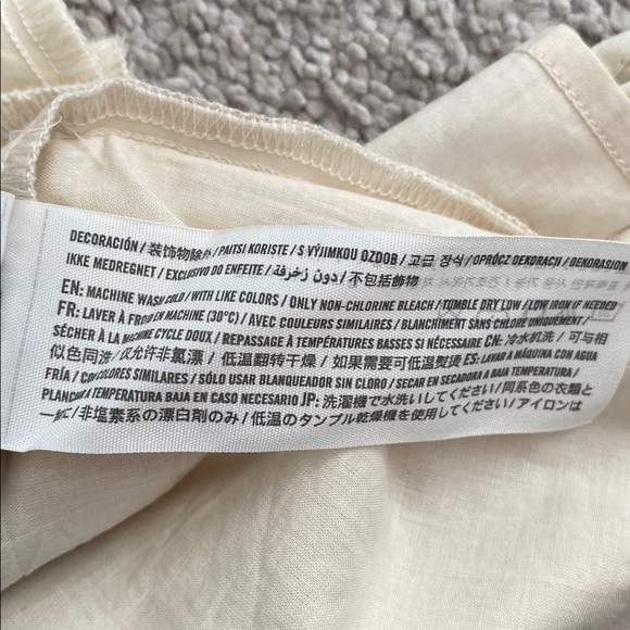 Abercrombie & Fitch Cream Dress size Xsmall Tall - Picture 8 of 8